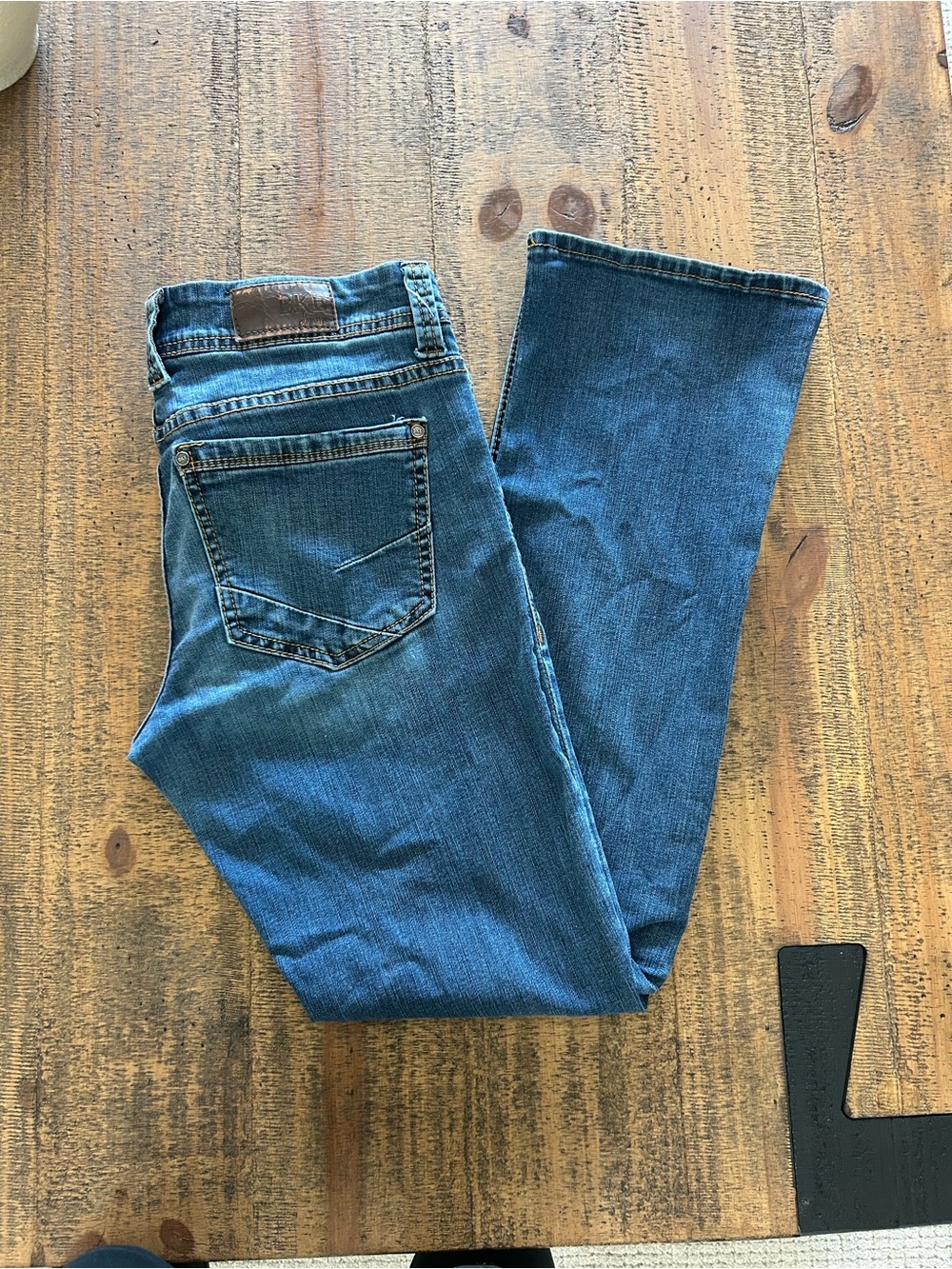 BKE women Medium Blue Bootcut Jeans